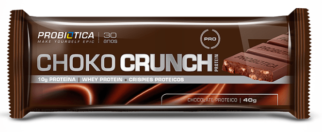Choko Crunch Chocolate Proteico ( unidade 40g ) - Probiótica (0)