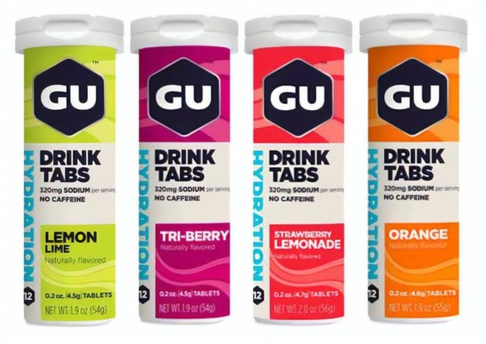 Gu Hydration Drink Tabs (Tubo com 12 pastilhas ) - 54g - Gu Energy Labs (0)