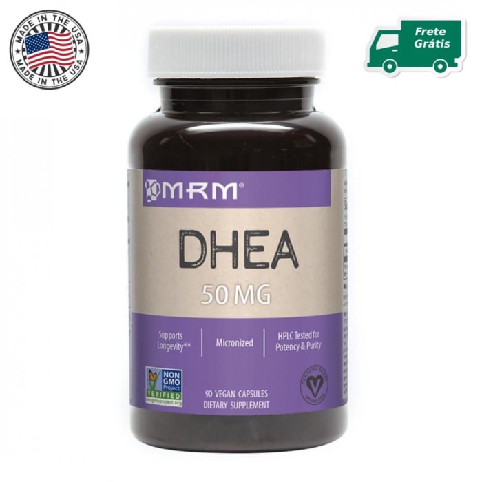DHEA 50mg (90 Cápsulas) - MRM - FRETE GRÁTIS (0)